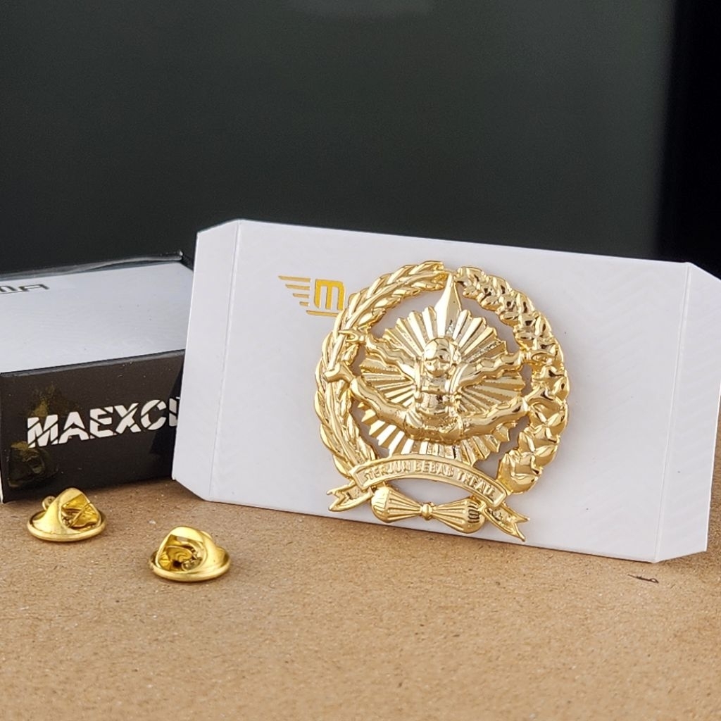 WING FREE FALL TNI AU KOPASGAT BREVET BRIVET TERJUN BEBAS KOPASGAT AU PIN