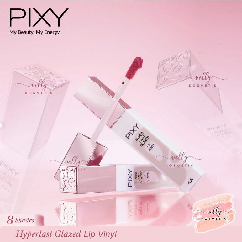 Pixy Hyperlast Glazed Lip Vinyl Long Lasting Transferproof