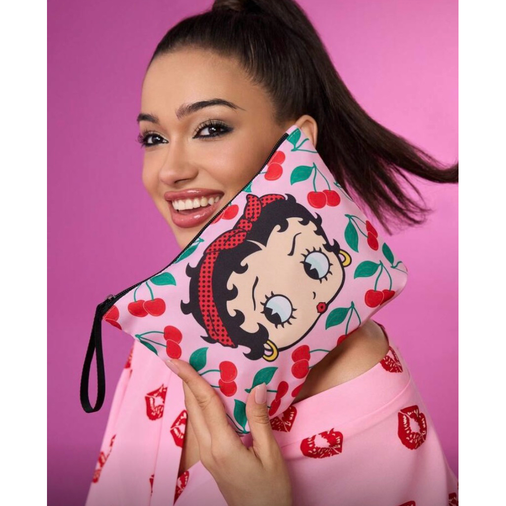 BETTY BOOP COSMETIC BAG - TEMPAT PENYIMPANAN BETTY BOOP