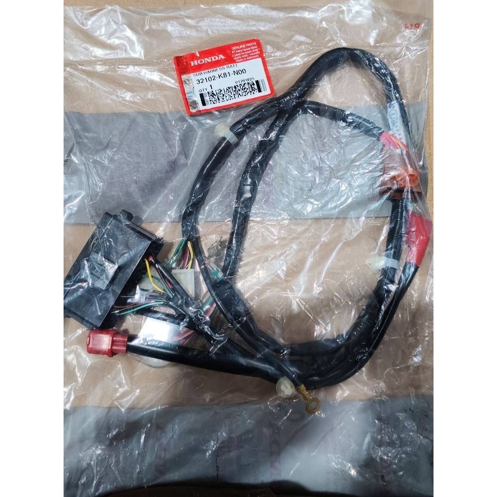 32102K81N00 Kabel Battre (Sub Harness) Honda BeAT eSP K81 32102-K81-N00