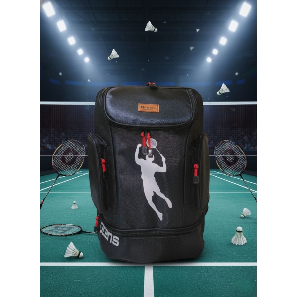 Tas Badminton ransel/gedndong Waterproof Tas Raket Ransel Badminton multifungsi/ Tas Ransel PADEL (u