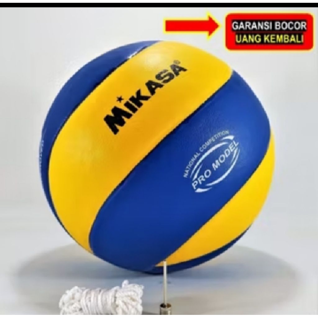 MIKASA Bola voly MVA 300 PRES bola voly MIKASA bonus jaring dan pentil