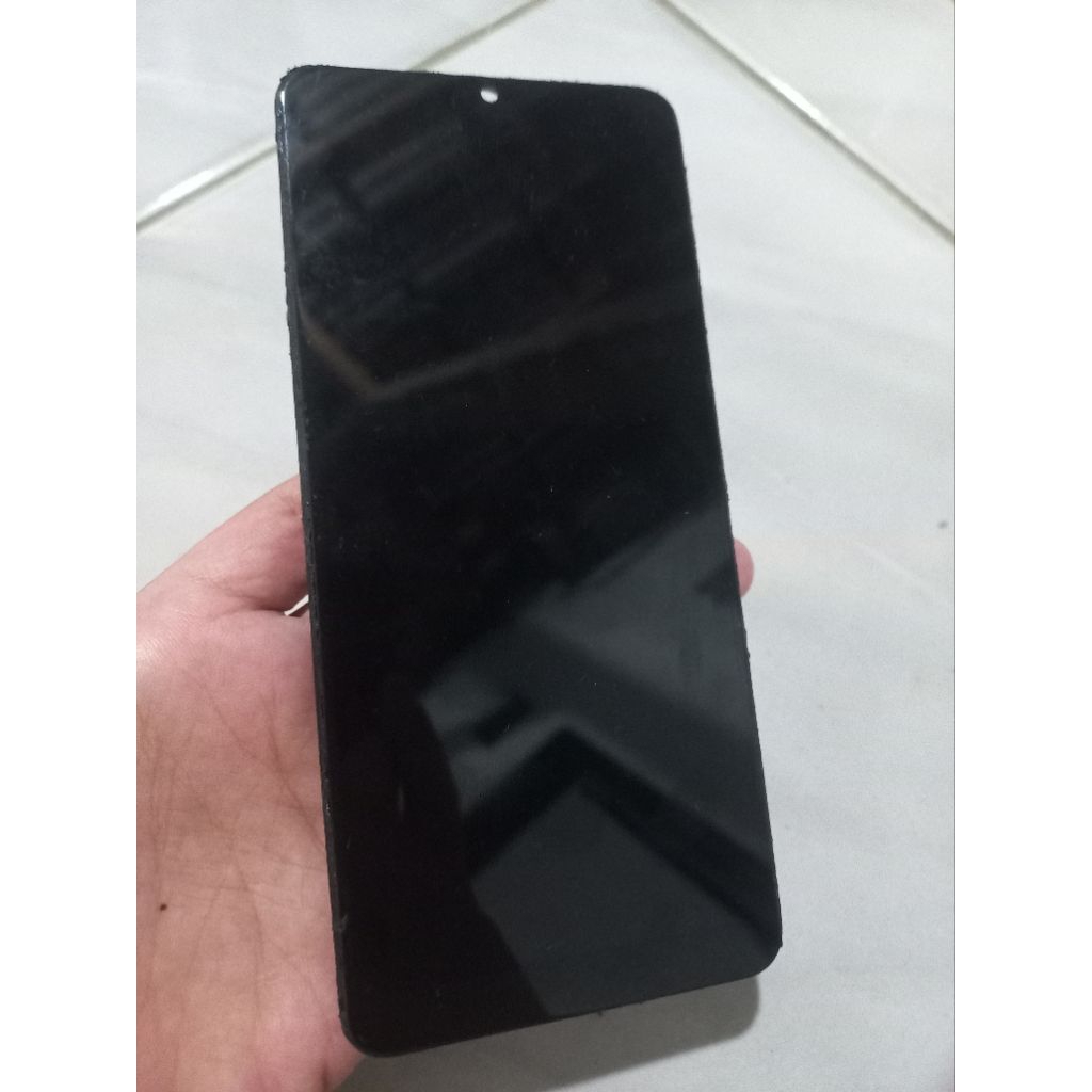 lcd frem batrai samsung a22 4G mulus bukan copotan garansi normal