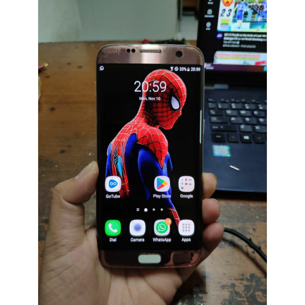 lcd samsung s7 edge