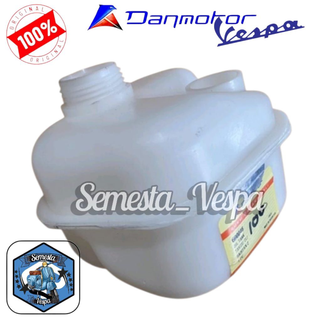 Tabung oli Tangki oli vespa excel exclusive original danmotor