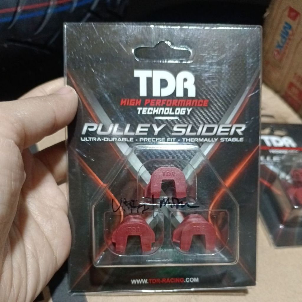 Slider TDR PCX 160 Slider CVT set (3 pcs) merah