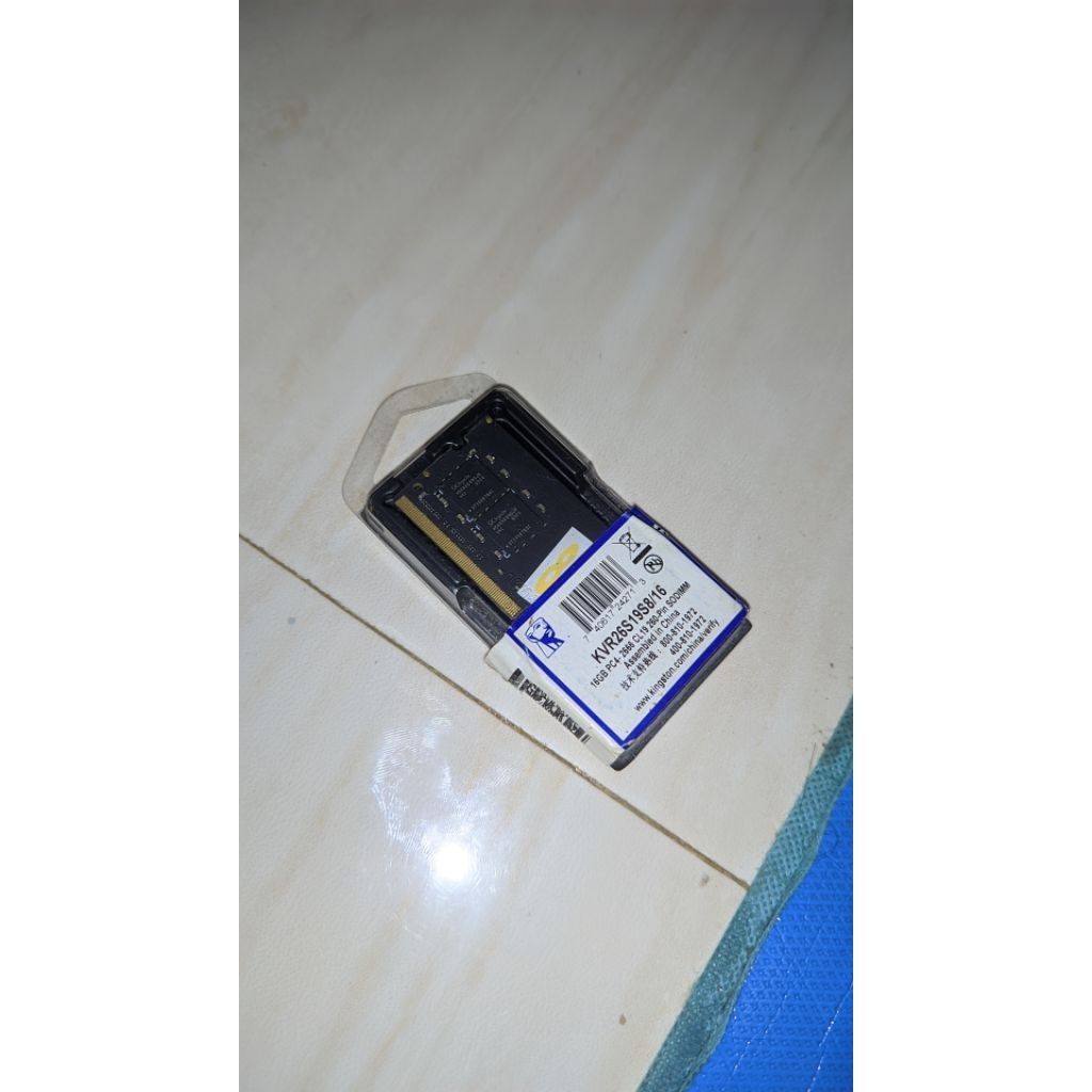 Ram Laptop Kingstone 16gb DDR4 2666Mhz Soddim