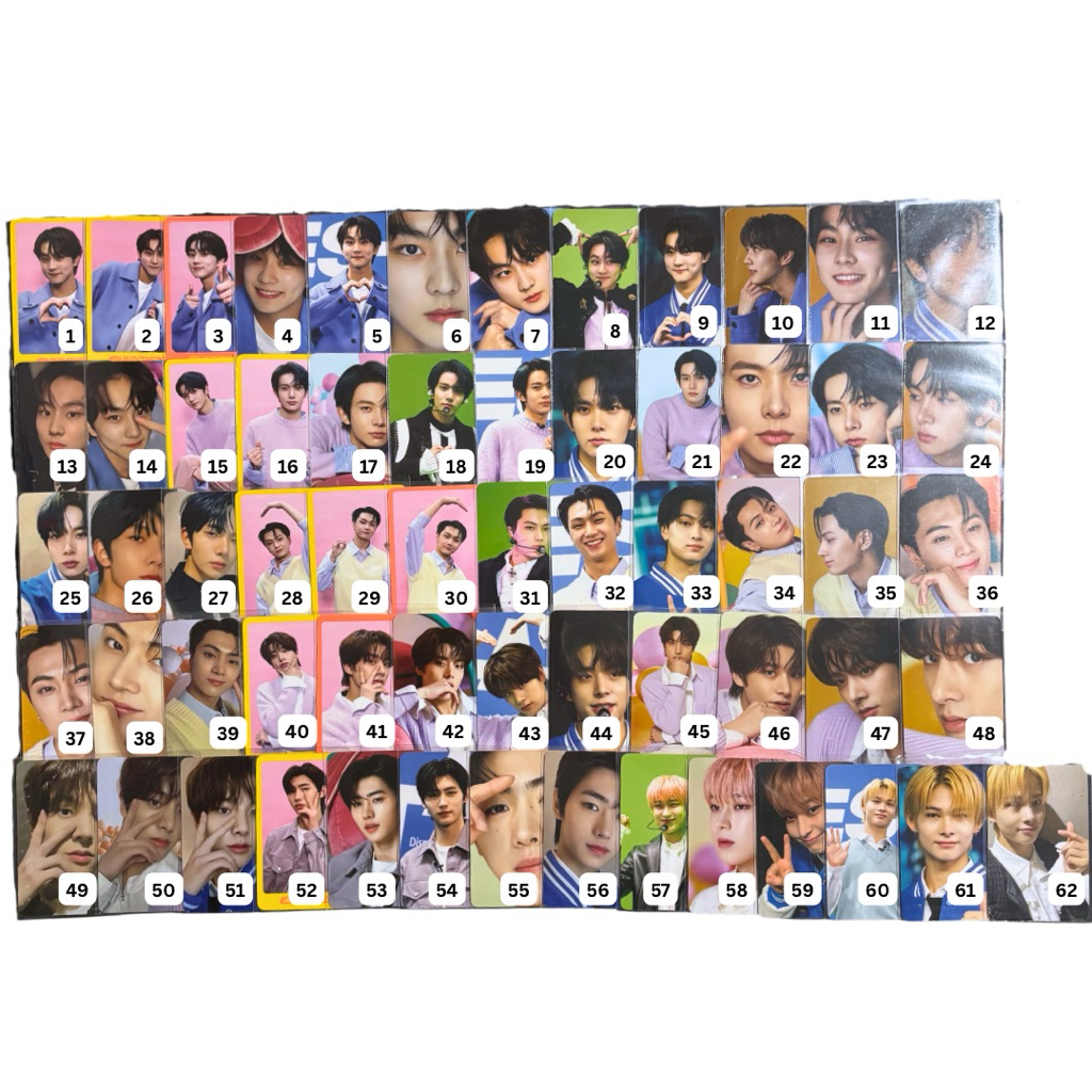(READY STOCK) pc photocard poca enhypen enha official dicon 101 heeseung jay jake sunghoon sunoo ni-