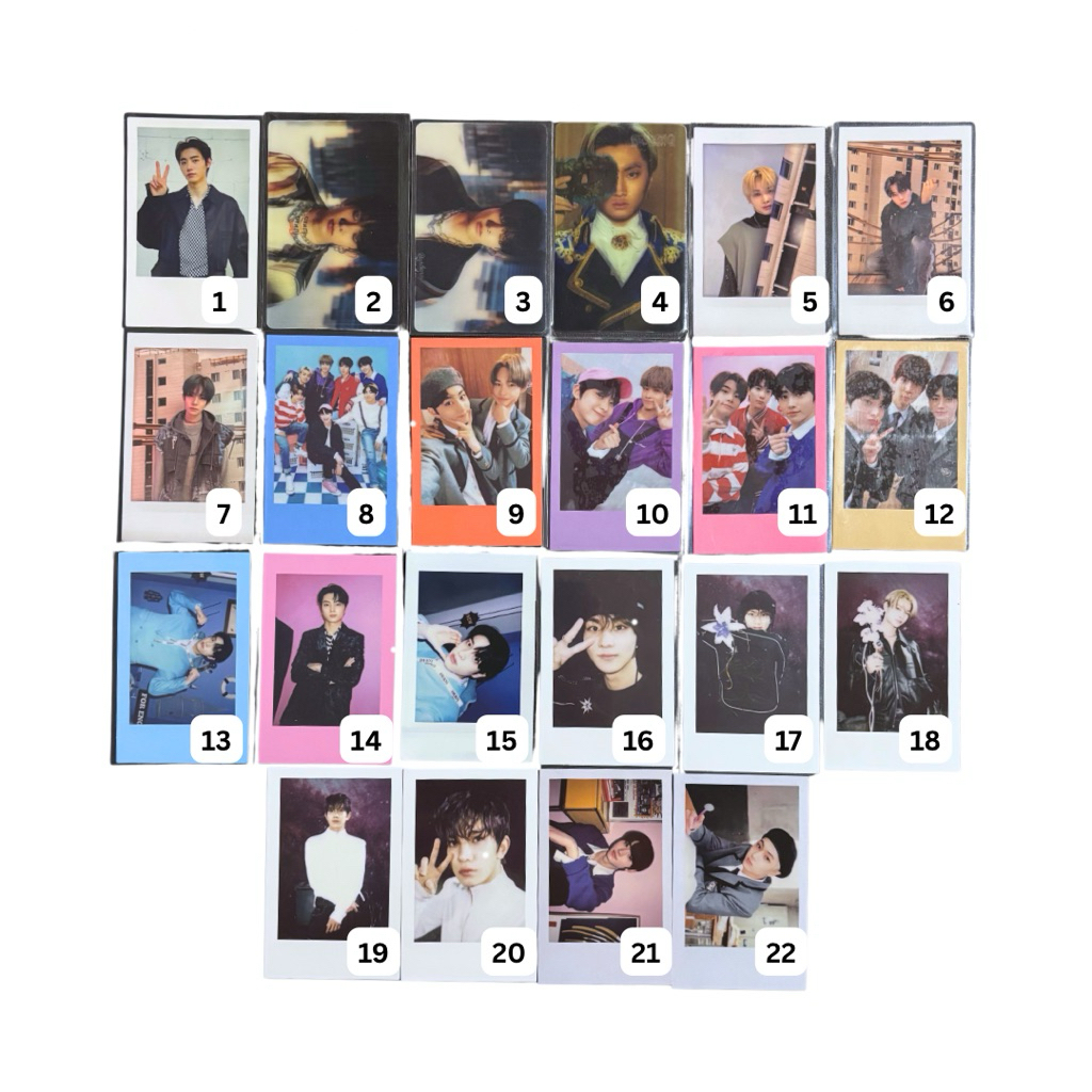 (READY STOCK) pc photocard poca pola polaroid enhypen enha official jungwon heeseung jay jake sungho