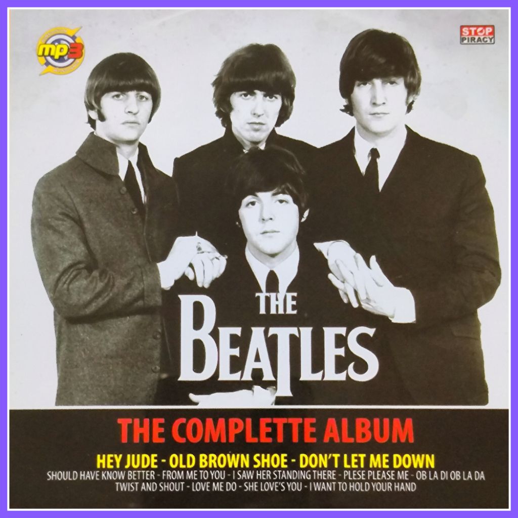 Kaset MP3 Audio 265 Lagu Barat THE BEATLES Album Pilihan Terpopuler