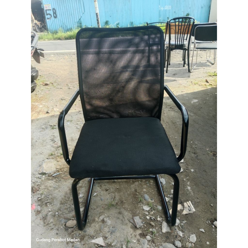 KURSI KANTOR BEKAS/ KURSI KERJA/ KURSI HADAP KANTOR KAKI BESI