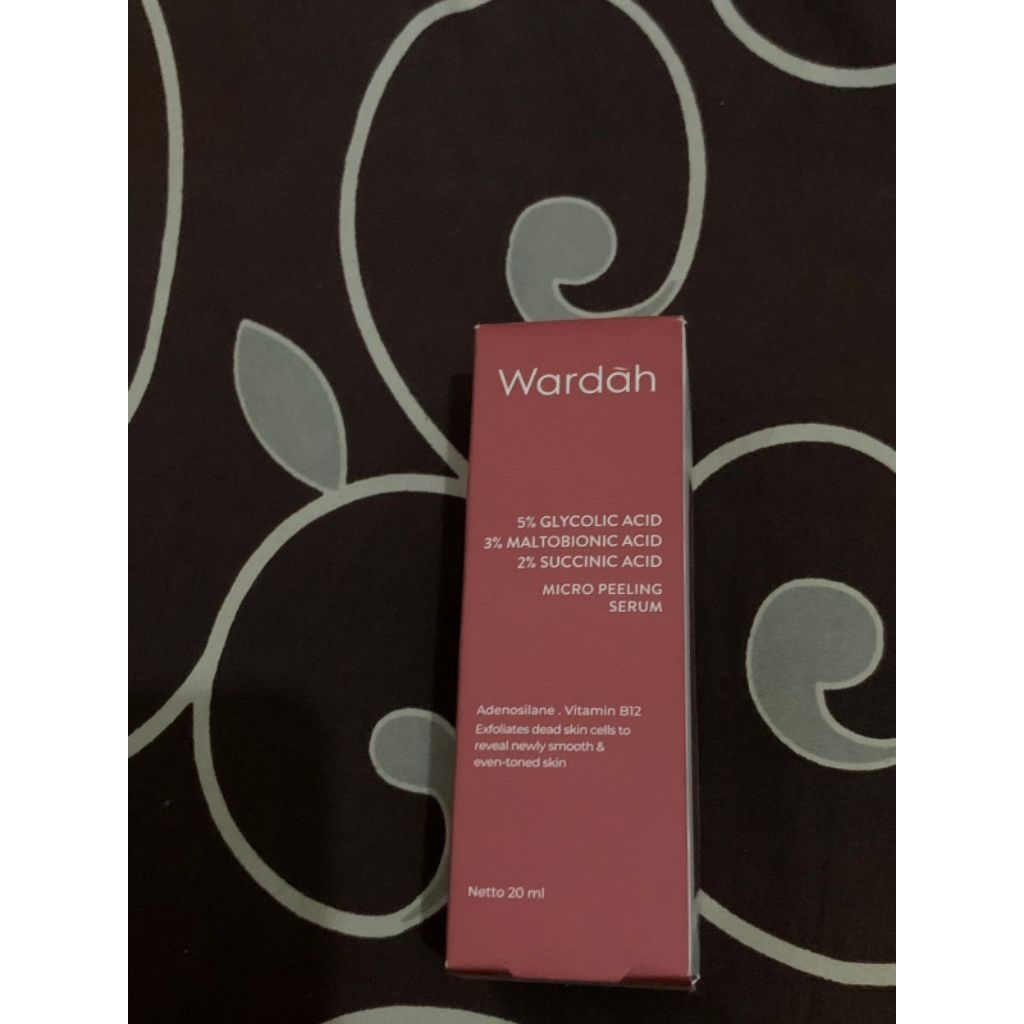 Wardah exfoliating serum (preloved)