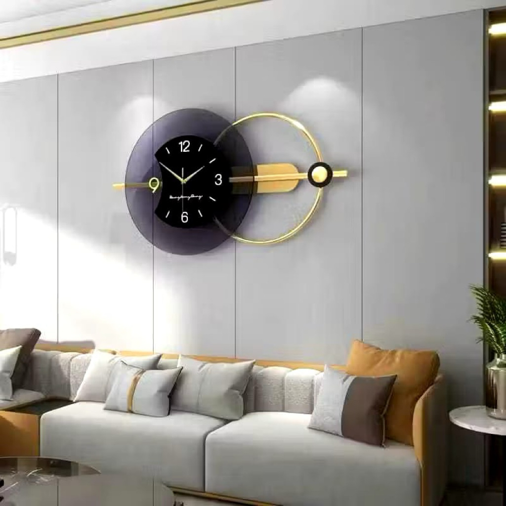 Jam dinding merak jam jumbo luxury jam mewah hiasan dinding jam mewah