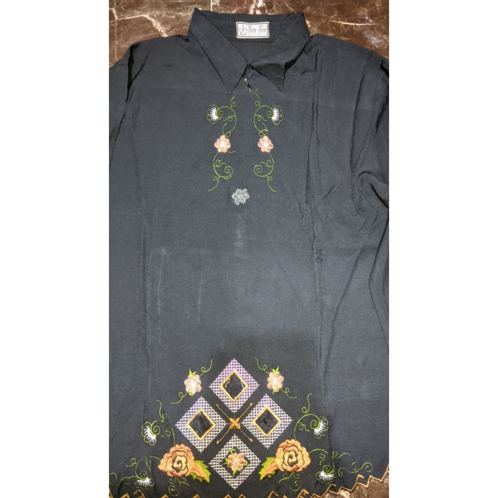 preloved blouse bordir