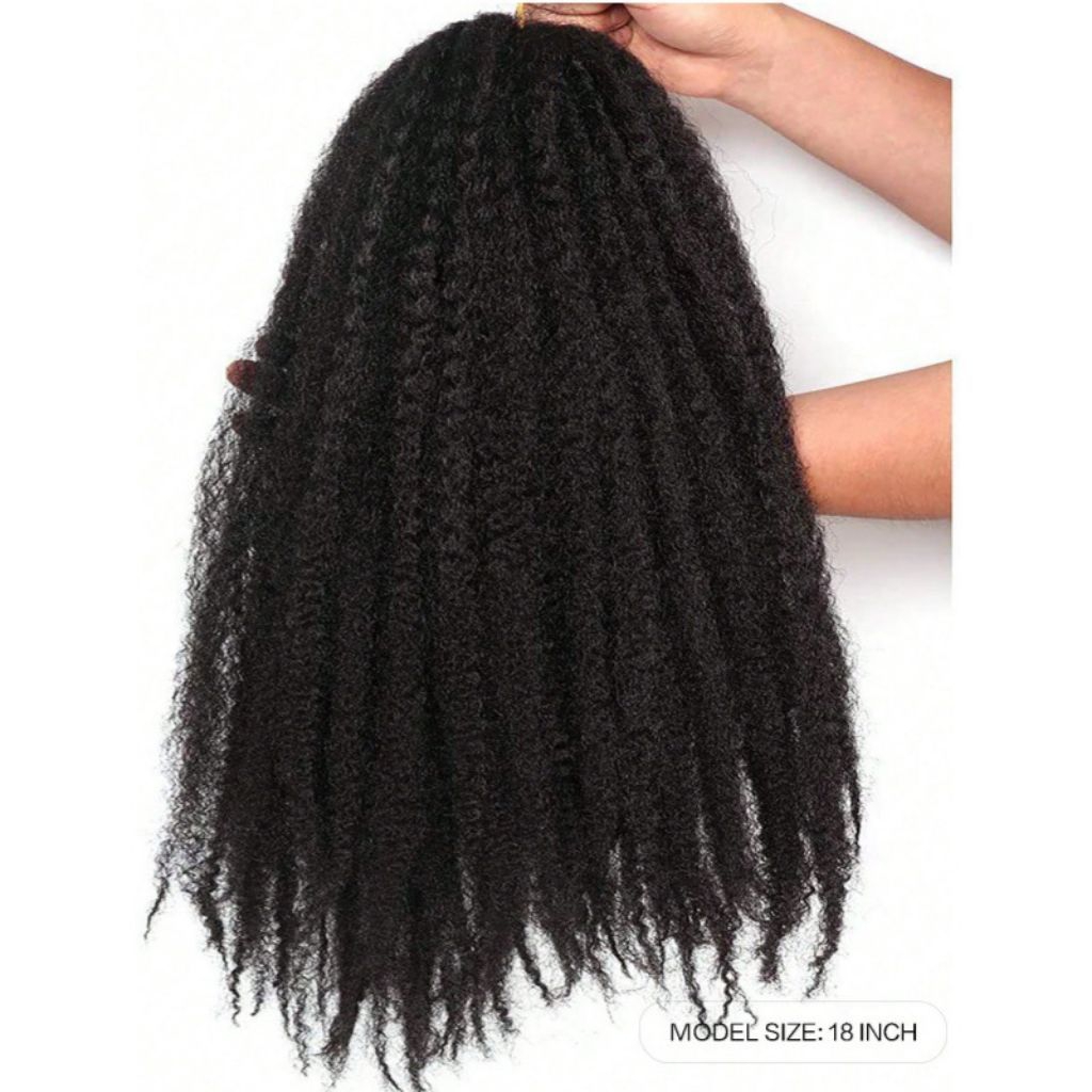 RAMBUT SAMBUNG AFRO. PANJANG RAMBUT SAMBUNG KERITING RAMBUT SULAM  AFRO PANJANG