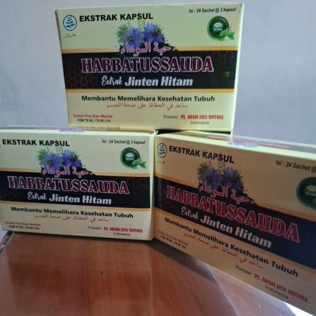 Habbatussauda extra jinten hitam kapsul