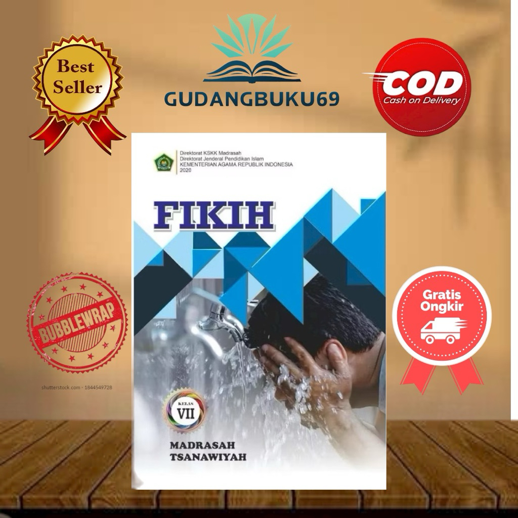 Buku Fikih MTS Kelas 7 KMA 2020