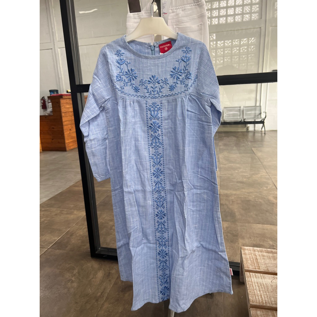 GAMIS COOLGIRL ANAK PEREMPUAN GAMIS BORDIR