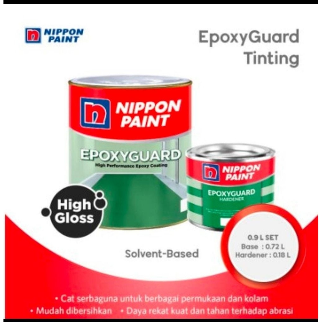 NIPPON PAINT-CAT EPOXY  SERBAGUNA -CAT  LANTAI NIPPON PAINT-CAT KOLAM NIPPON PAINT-2 KOMPONEN