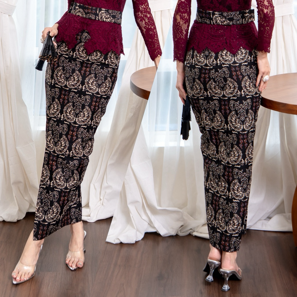 Rok/Kamen Jadi Batik Klasik batik sogan solo by yuli kebayabali | Rok kamen wisuda , kondangan , sem