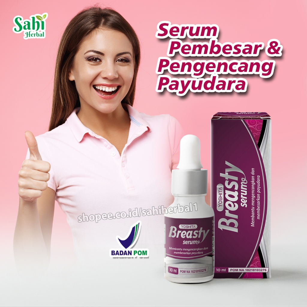 breasty serum perawatan payudara 10 ml Berizin BPOM