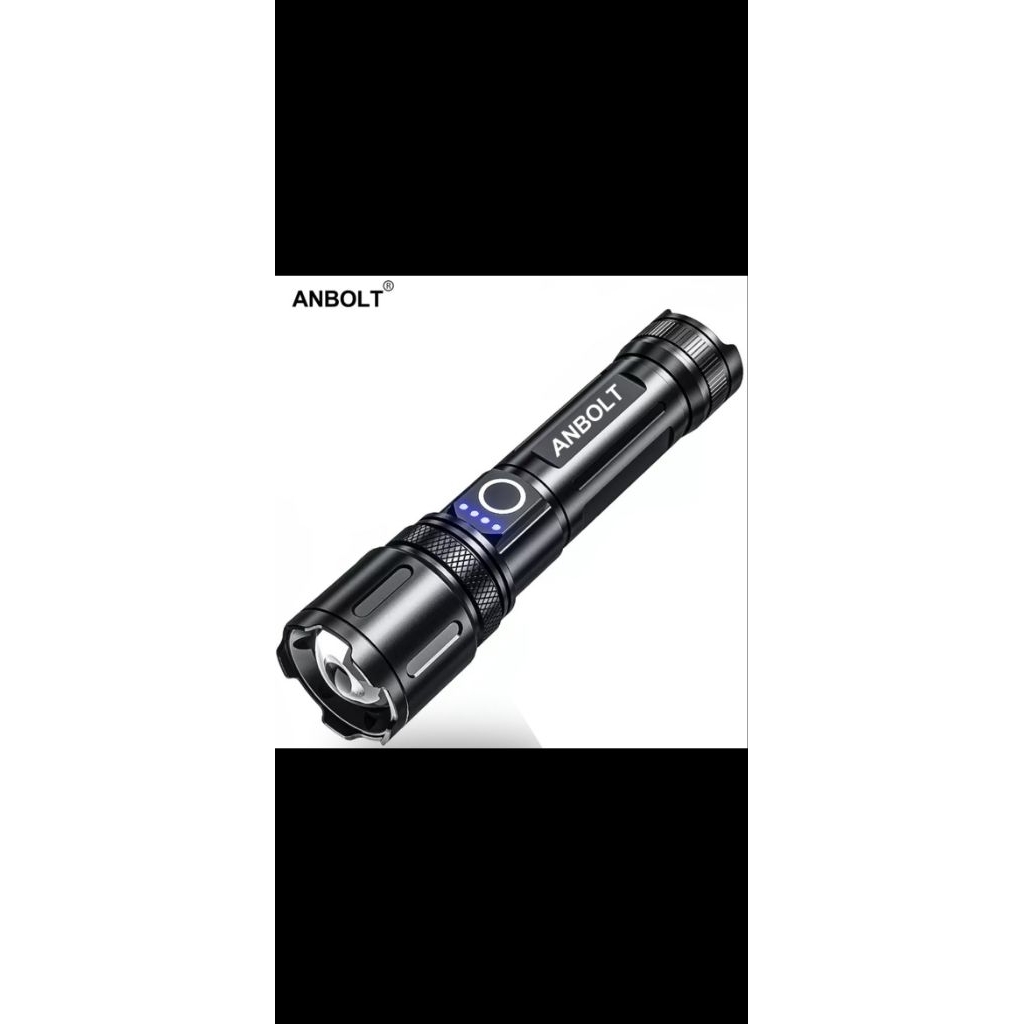 Senter LED 90000 Lumens Original USB C