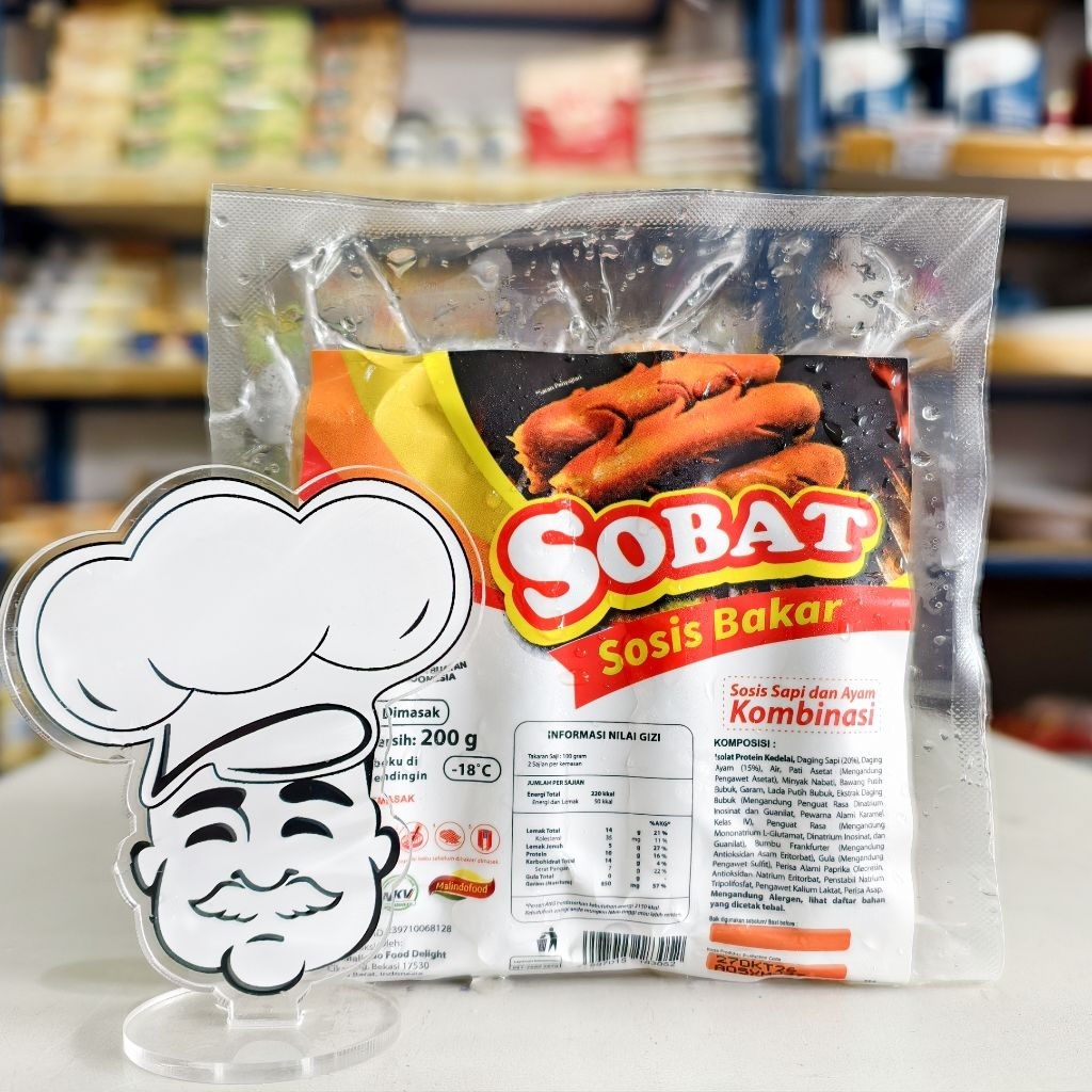 Sobat Sosis Bakar Kombinasi 200Gr / Sobat Sosis Kombinasi 200Gr / Sosis Kombinasi 200Gr