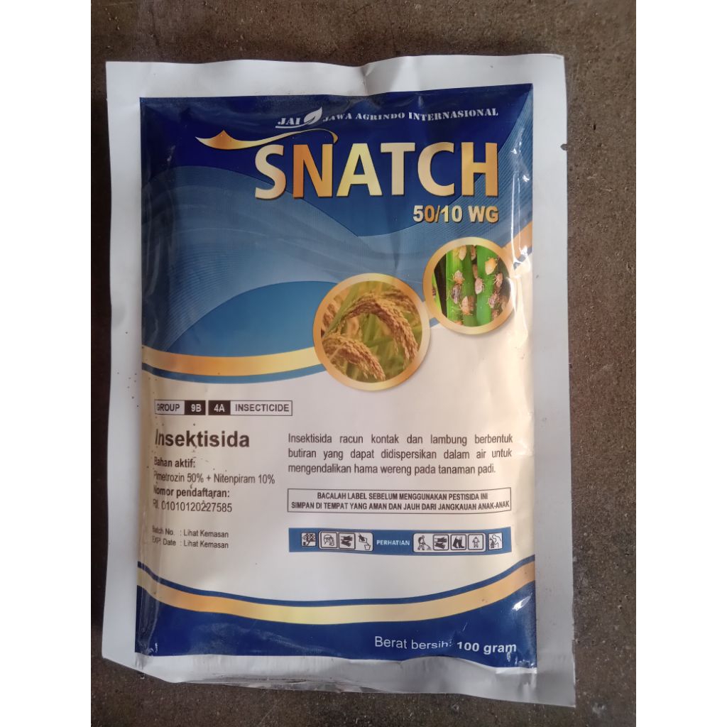 Insektisida SNATCH 100gr pembasmi wereng coklat