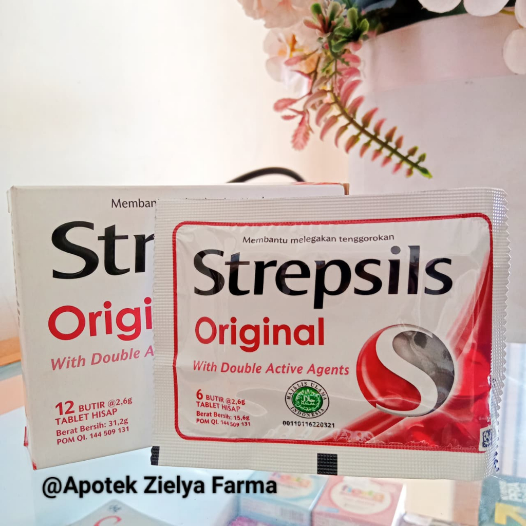 STREPSILS ORIGINAL STRIP ISI 6 TABLET HISAP