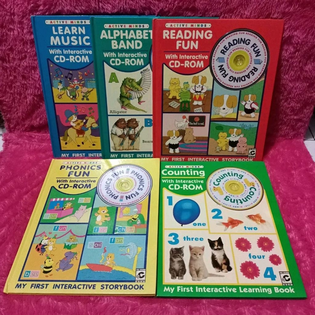 buku my first interactive learning story book
