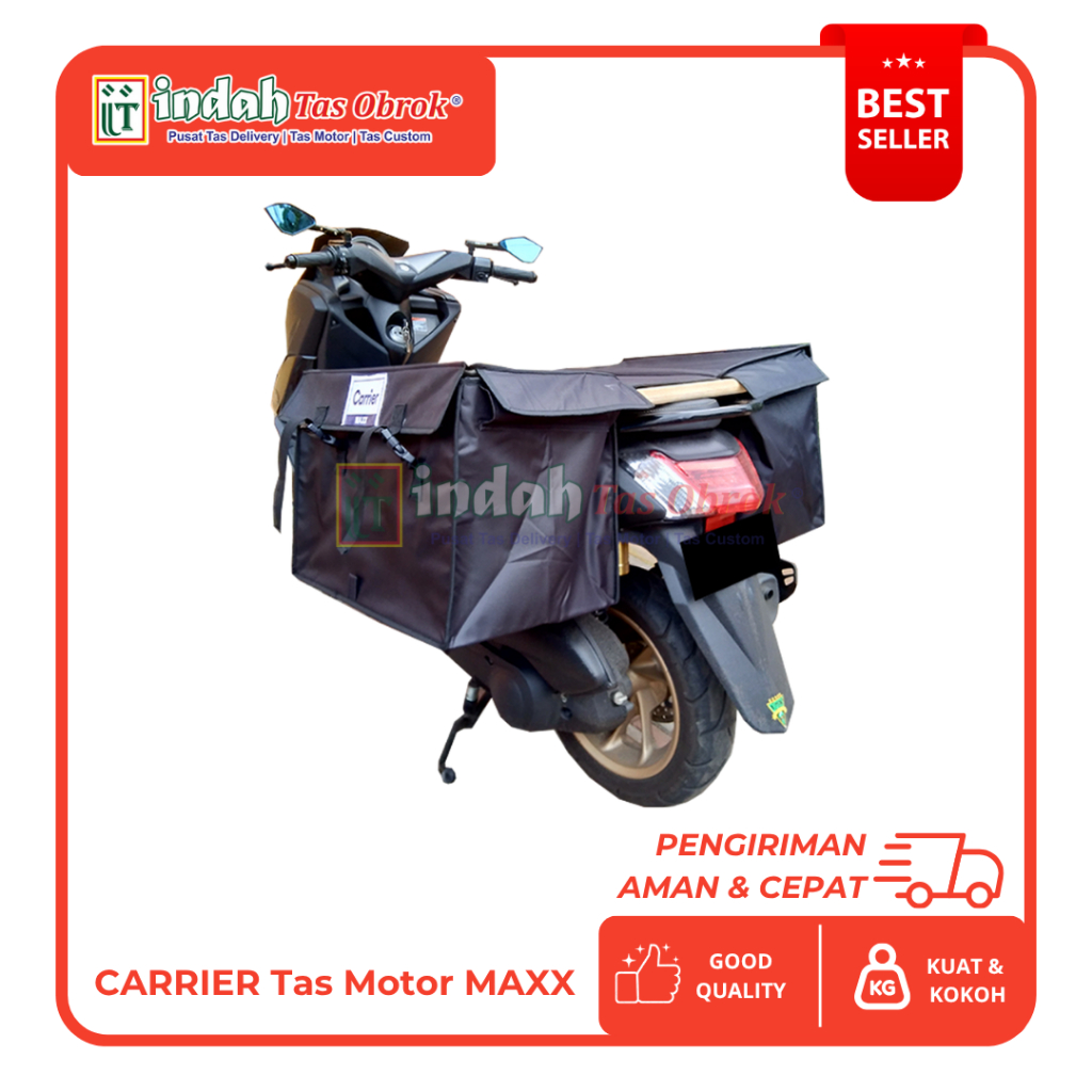 INDAH Tas Obrok - Tas Motor / Tas Pos Kurir / Tas Salesman / Tas Delivery NMAX PCX SCOOPY AEROX