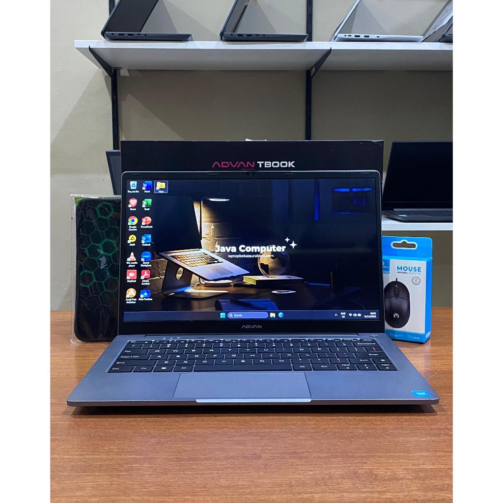 Advan TBook 1405 Intel N100 RAM 4GB DDR4 SSD 256GB + eMMC 128GB Second