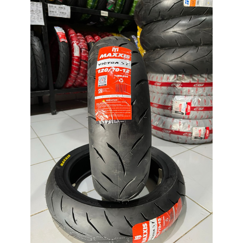 maxxis victra 120/70-12 tubles