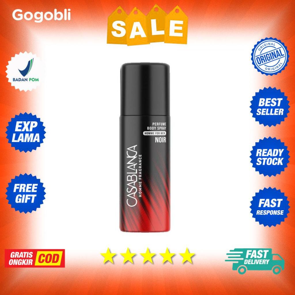 Casablanca Body Spray Black Noir 200ml