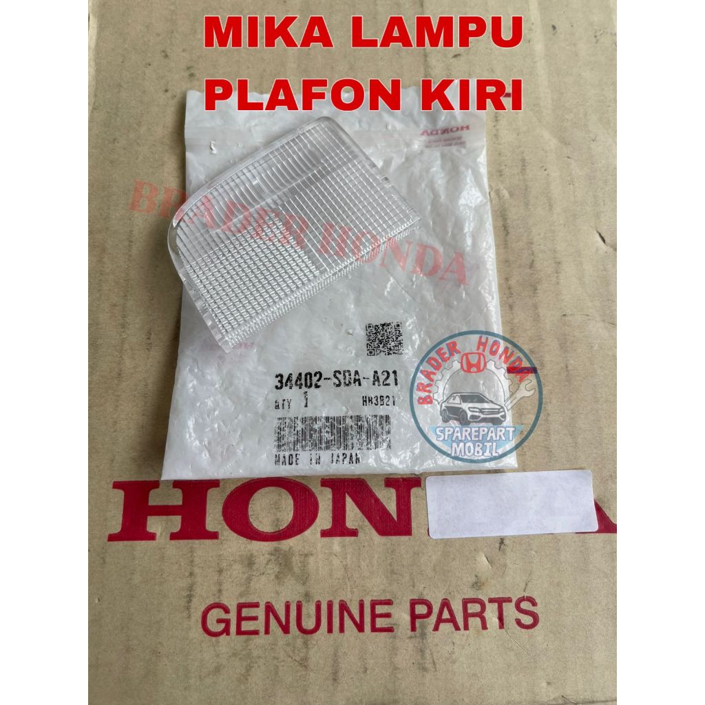 MIKA LAMPU DALAM KACA KABIN ATAS TENGAH DEPAN BRV GEN 2 DG3 ODYSSEY RB1 RB3 ACCORD CP2 CR2 CV1 CRV G