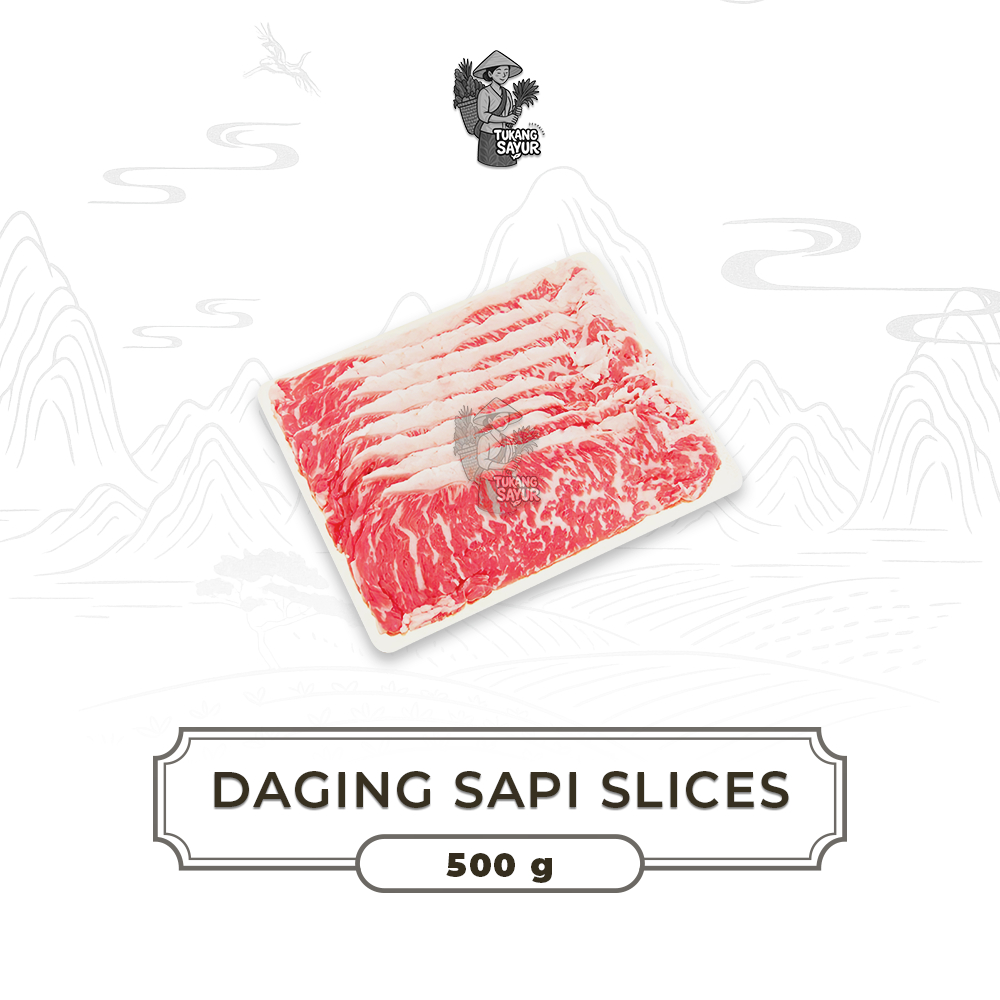 Daging Sapi Slices 500g – Tukang Sayur Denpasar