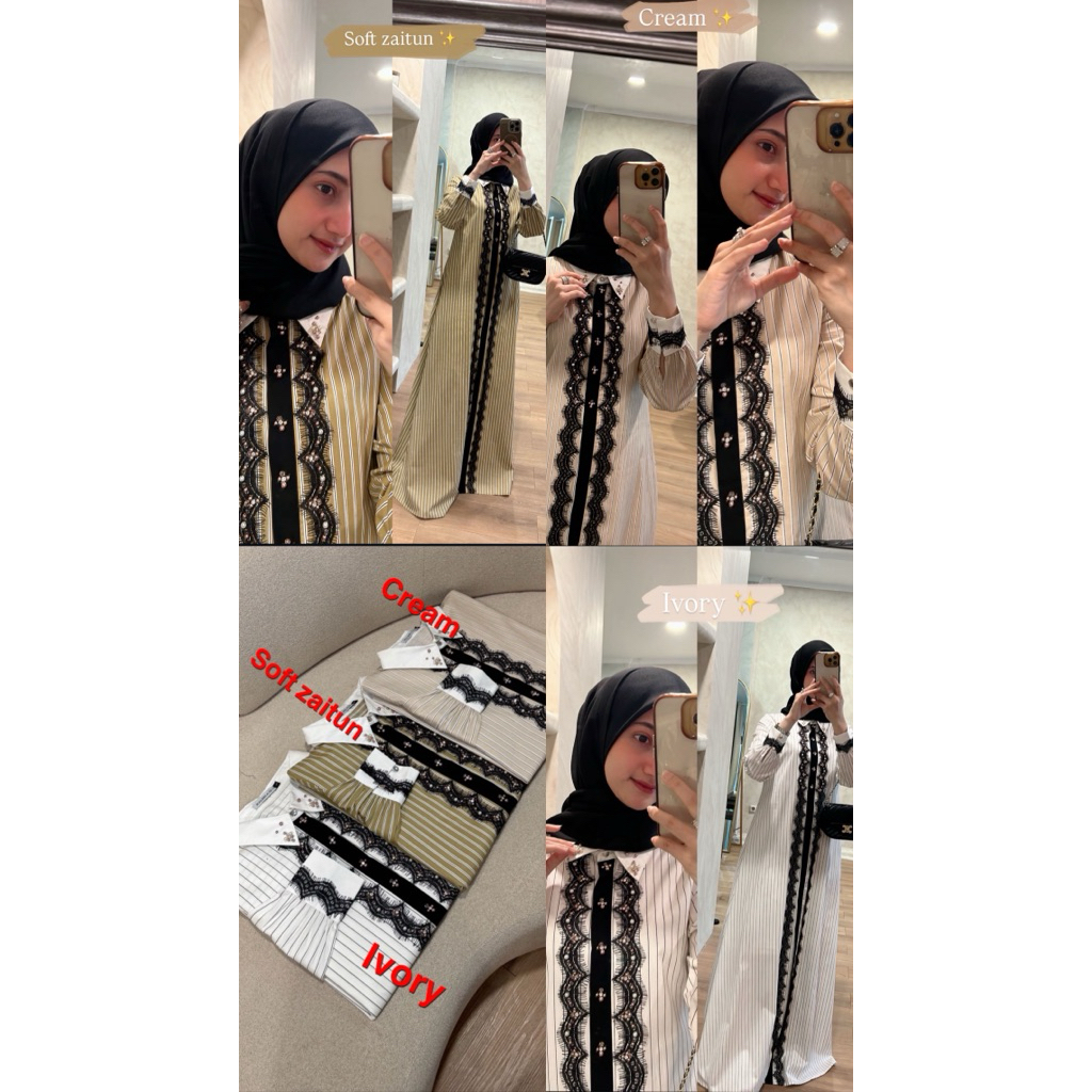 LAUDYA DRESS ORI KALEELA