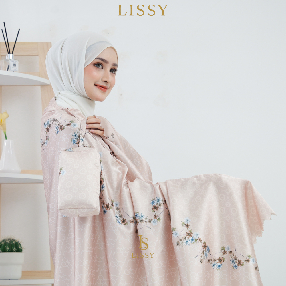 Mukena Dewasa Jumbo Silk Silky Premium Bahan Adem dan Jatuh