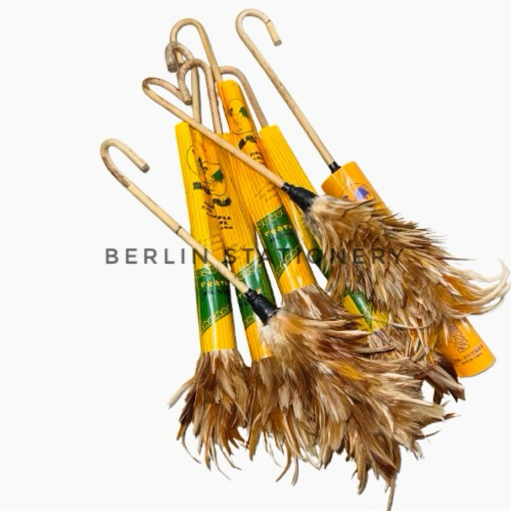 Kemoceng Bulu Ayam Mini / Kemoceng Kosmetik