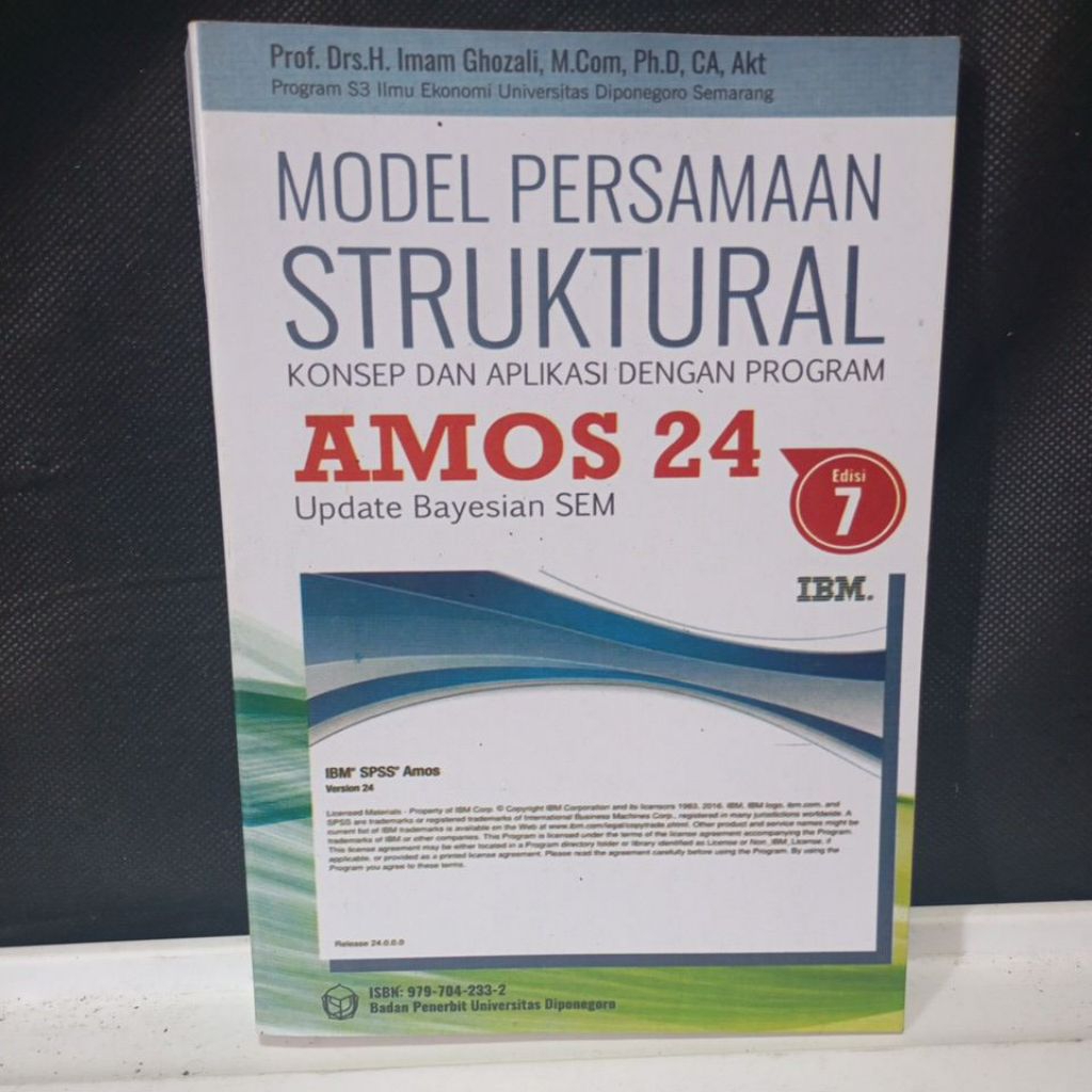 MODEL PERSAMAAN STRUKTURAL AMOS 24