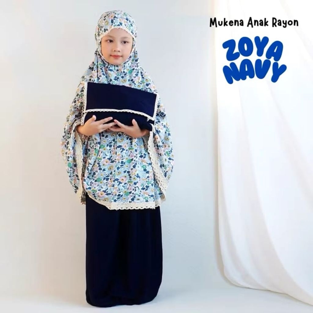Mukena Rayon Motif Renda