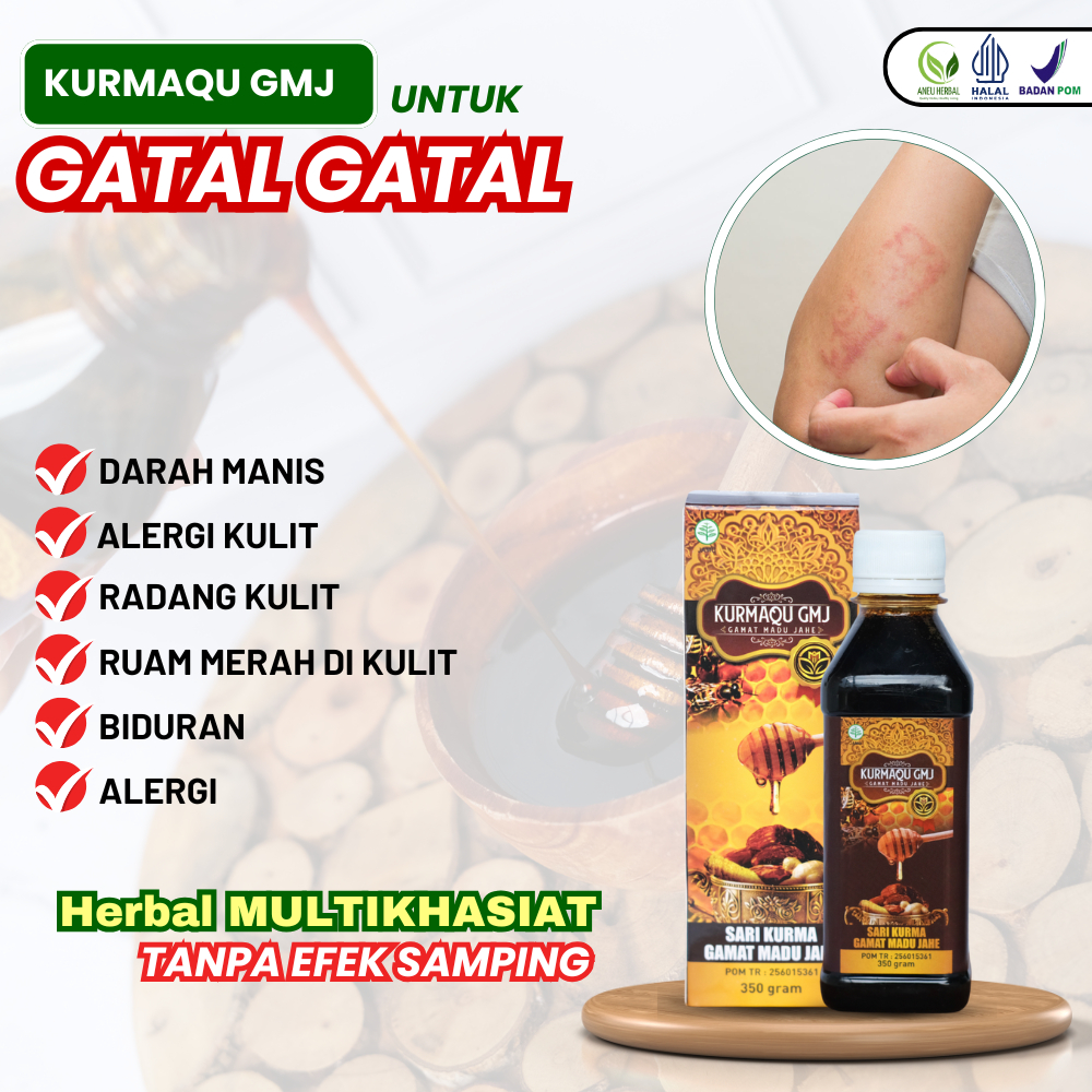 Kurmaqu - Obat Gatal-gatal, Darah Manis, Koreng Di Kaki, Alergi Kulit, Gatal Seluruh Tubuh, Radang K