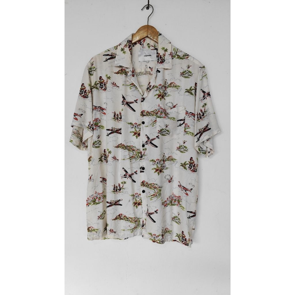 KEMEJA VINTAGE VIVASTUDIO ORIGINAL KOREA MARKET - KEMEJA HAWAII - KEMEJA PANTAI