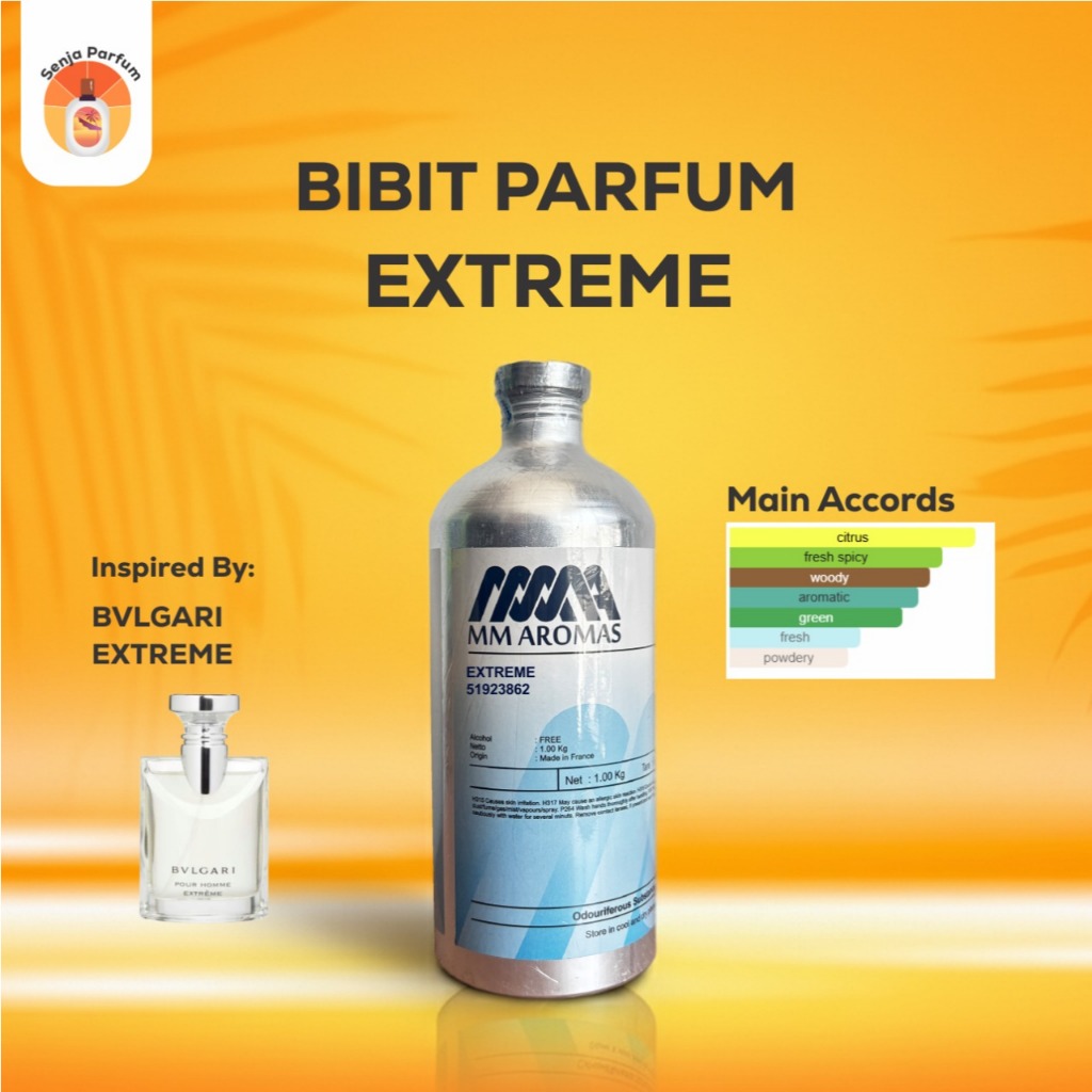 Bibit Parfum EXTREME Inspired by BVLGARI-EXTREME Kemasan Segel