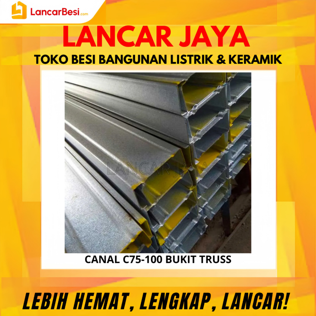 Canal C75-100mm 6M Bukit Hanya Untuk Area Jogja & Sekitarnya