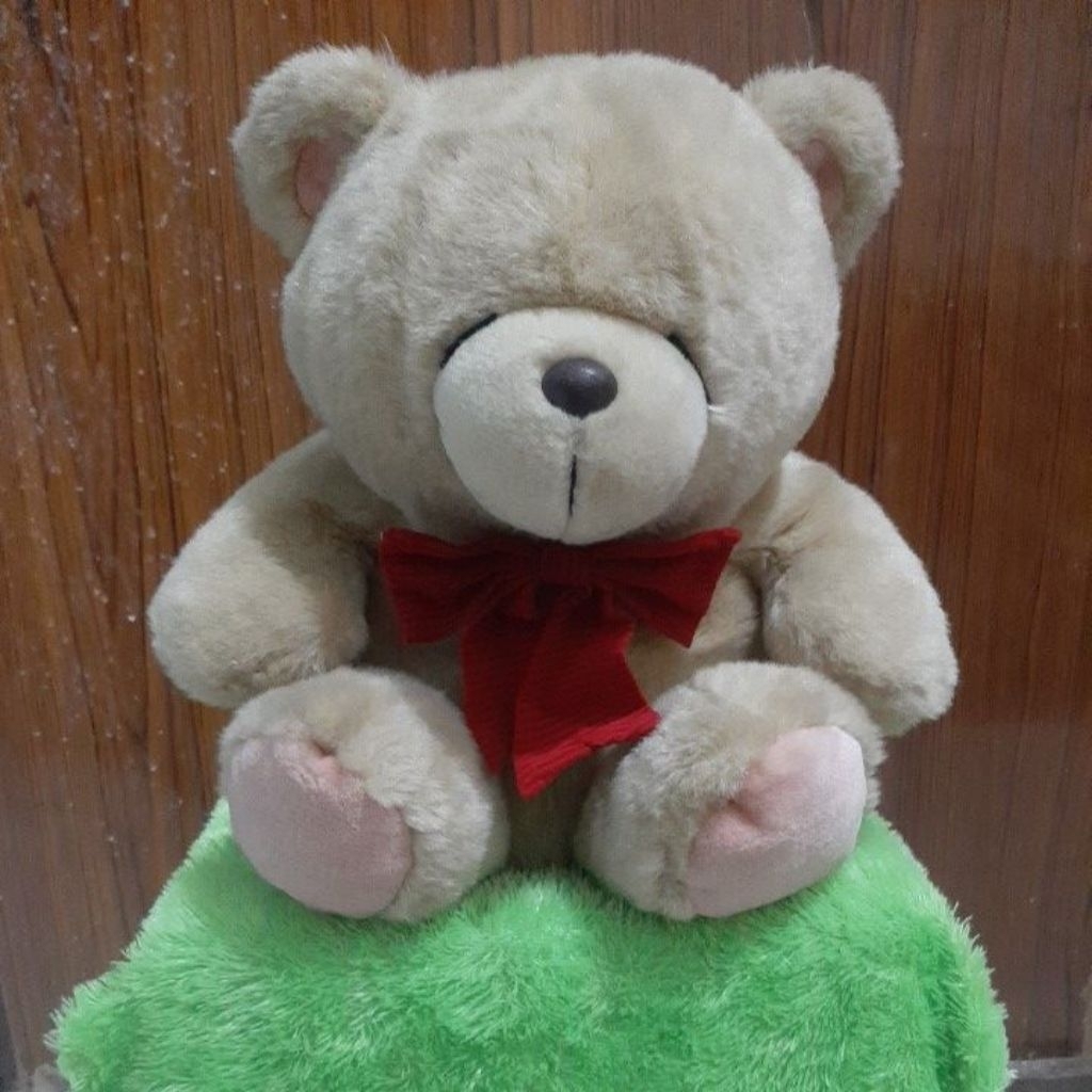 boneka teddy bear Forever Friend Andrew / teddy FF bulu jarum besar