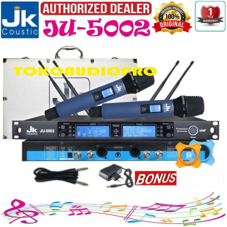 JK Coustic JU5002 JU-5002 Microphone Wireless Original