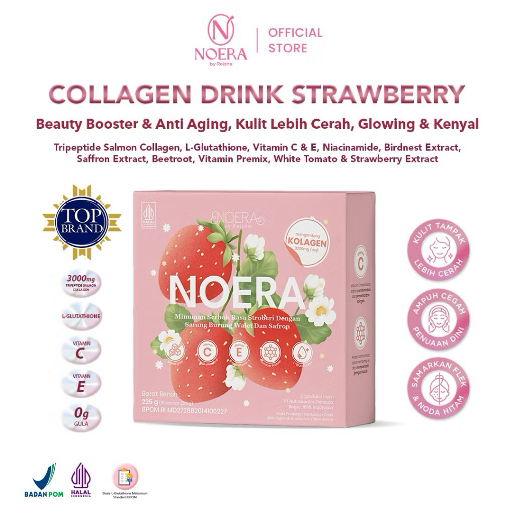NOERA - COLLAGEN DRINK STRAWBERRY