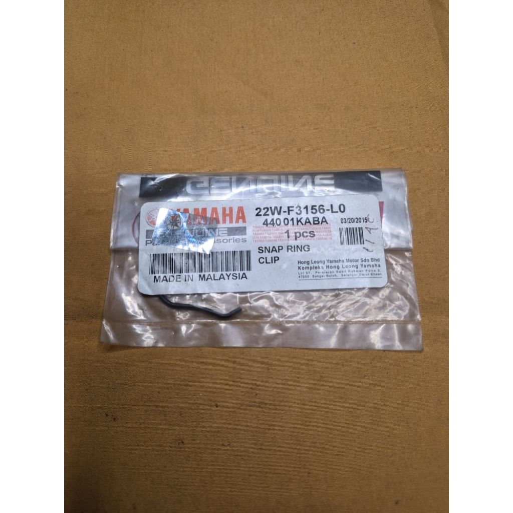 Clip Klip Seal As Shock Sok Depan Scorpio R15 Vixion Lama NVL NVA  Original 22W-F3156-L0