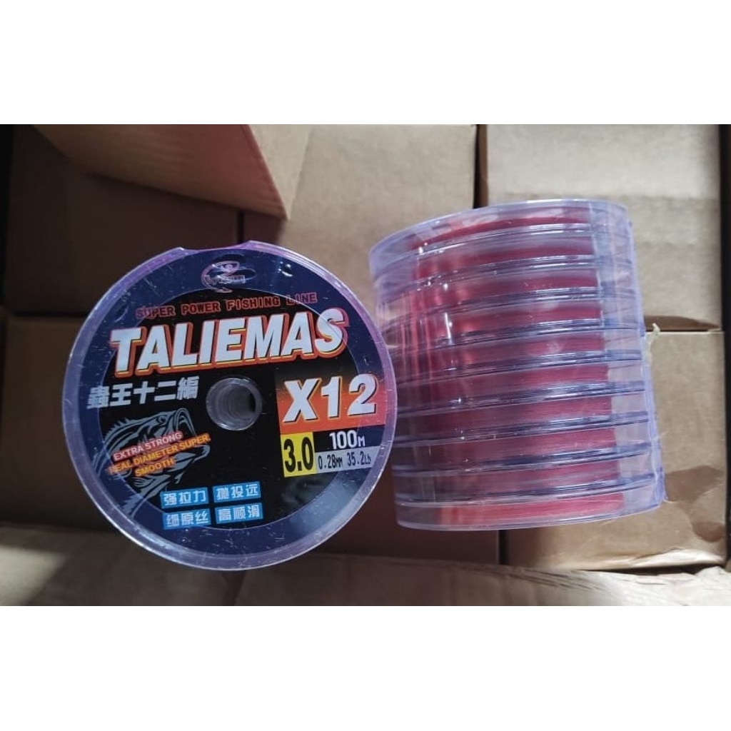 Benang Pe Taliemas X12 100m